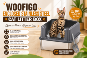 Read more about the article Best Stainless Steel Cat Litter Box for Big Cats (2026 Review)