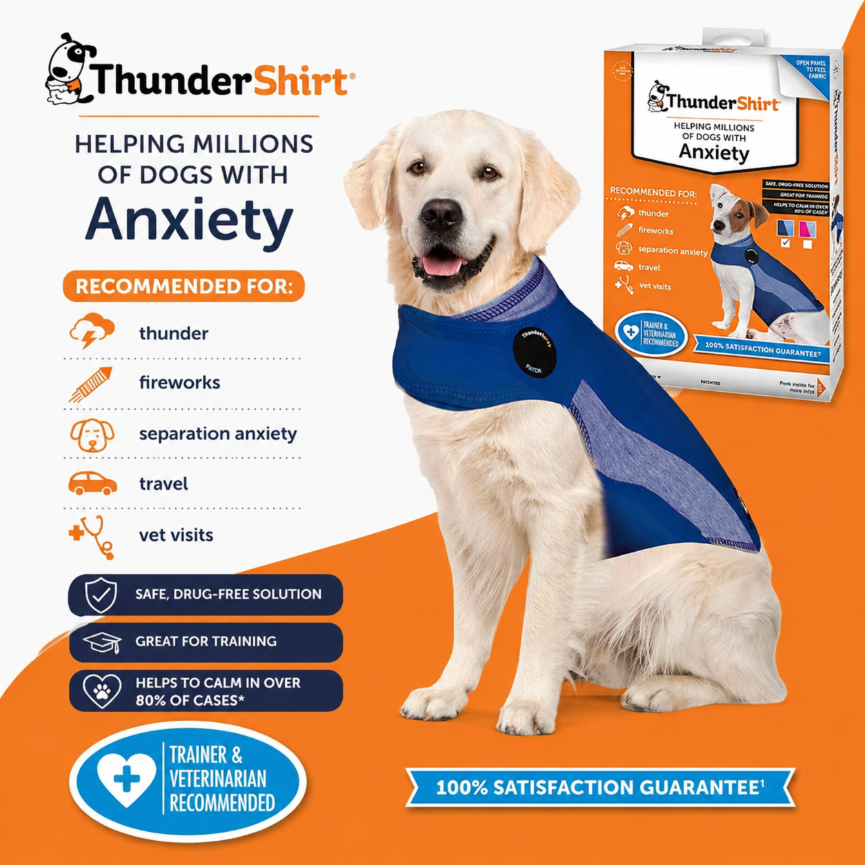 Read more about the article ThunderShirt for Dogs Review: A Trusted Solution for Canine Anxiety?